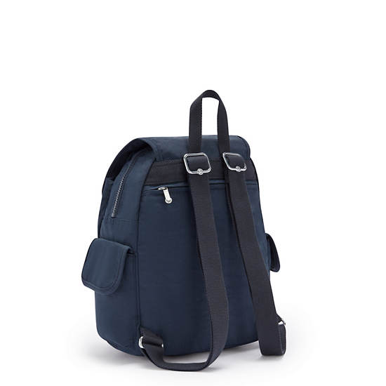 Kipling City Pack Small Ryggsekk Blå | NO 1705OK